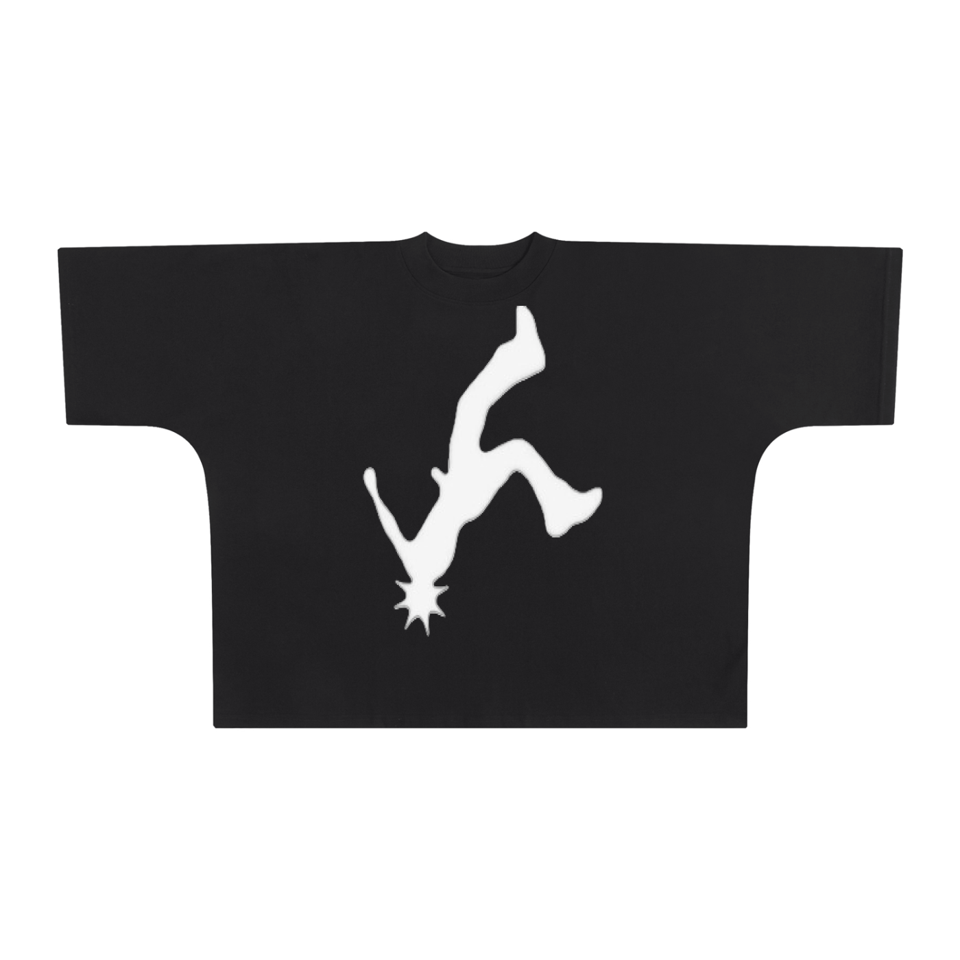 Oversized One-Piece Boxy Graphic T-Shirt